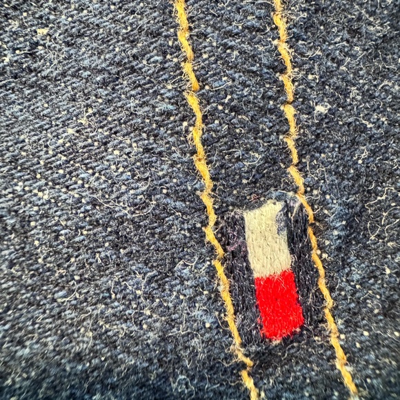 Vintage Tommy Hilfiger Women's Blue Denim Boyfriend Jeans Size 8 Y2K 90s - Picture 13 of 13